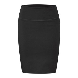Kaffe Gonna a Matita Nera Profonda - - Skirts - Donna - Nero - 2XL