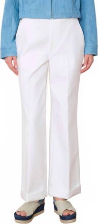 WE-AR4 Parker Straight Leg Pants In White