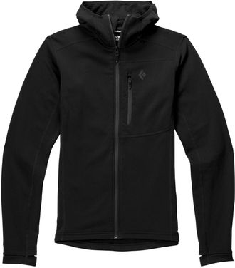 Black Diamond Mens CoEfficient Fleece Hoody Black S