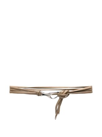 Orciani Leren riem - Bruin