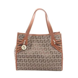 Fendi Pre-owned Zucchino Canvas Tote Bag - Pre-owned - Mujer - Beige - ONE SIZE