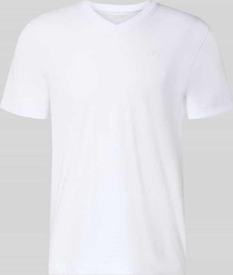Tom Tailor Regular Fit T-Shirt aus reiner Baumwolle in Weiss, Gr&ouml;&szlig;e XXXL