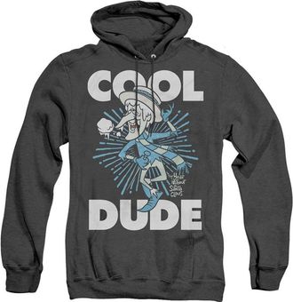 Gildan The Year Without A Santa Claus Cool Dude Adult Heather Hoodie / Hooded Sweatshirt