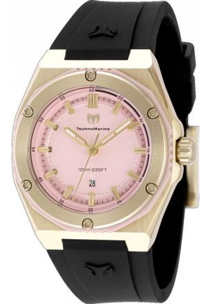 Technomarine Womens TM-416084 Ladies Coral Legacy Watch - Gold - One Size