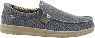 Hey Dude Mikka Braided - Heren - Loafers - Blauw - 43 EU - Schoenen