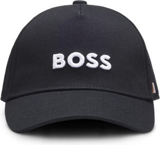 BOSS Kids cotton-twill cap with logo