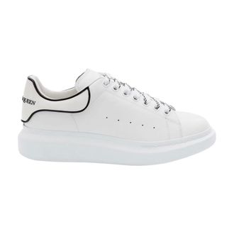 Alexander McQueen Sneakers, male, White, 10 UK, White Leather Mens Shoes