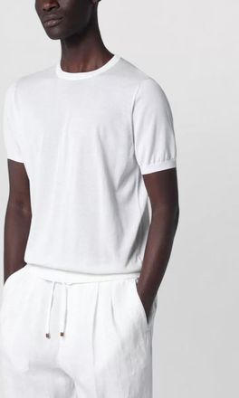 Drumohr cotton crew neck t-shirt