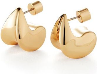 JENNY BIRD Small Paige Puff Earrings in High Polish Gold at Nordstrom