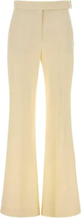 Sportmax Cream Flared Pant