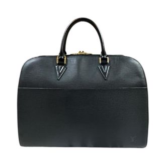 Louis Vuitton Black Noir Epi Leather Briefcase (Pre-Owned)