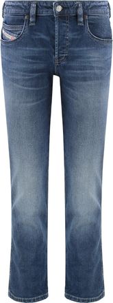 Diesel Womens 1992 D-Jiann Slim Fit Jeans Denim Cotton Straight-Leg
