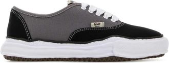 Miharayasuhiro Two Tone Canvas Sneakers