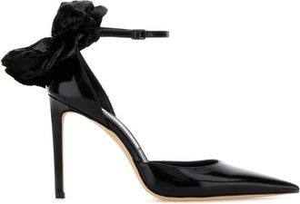 Jimmy Choo London Black Leather Heels