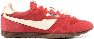 Autry Red Logo Sneakers