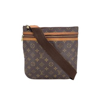 Louis Vuitton Pre-owned Womens Cloth Crossbody Bag Bosphore - Brown Cotton - One Size