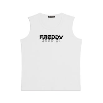 Freddy Canotta in Jersey con Logo FREDDY e Scritta Mood Up