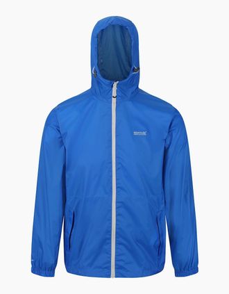 Regatta Mens Regatta Mens Pack It III Waterproof Jacket - Blue - Size: 38/Regular