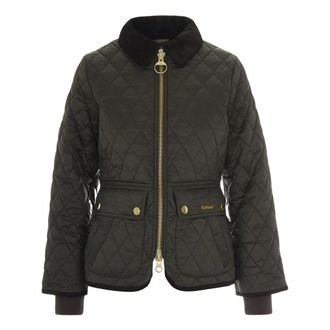 Barbour Fitted Beadnell Quilted Jacket - female - Barbour - Light Jackets - Green - XS - Jackets