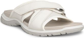 Ecco Offroad Roam Slide Sandal in Ice White/Ice White at Nordstrom, Size 10-10.5Us