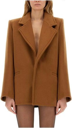 Saint Laurent Jassen, Dames, Beige, S, Blazers