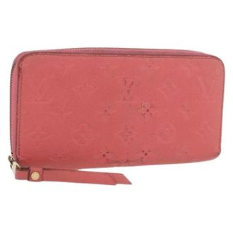 Louis Vuitton Pre-owned Wallets, female, Pink, Size: ONE SIZE Pre-owned Monogram Empreinte Long Wallet