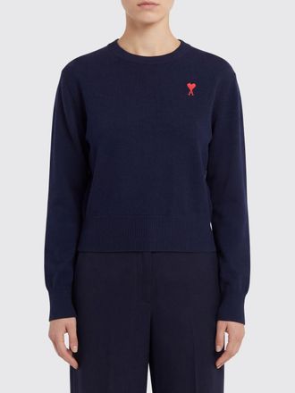 Ami Maglia di lana con logo Ami Paris