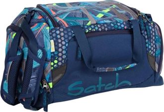Satch Sporttas Blauw Unisex - Dames - Weekendtassen - Blauw - ONE Size - Tassen