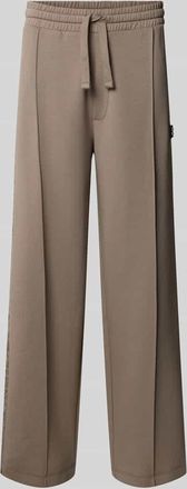 HUGO BOSS Comfort Fit Sweatpants aus Baumwoll-Mix Modell DROSPANT in Hellbraun, Gr&ouml;&szlig;e XL