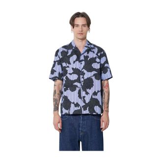 Neil Barrett Overhemden, Heren, Veelkleurig, L, Short Sleeve Shirts