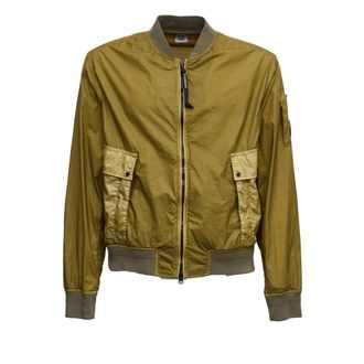 C.P. Company Light Jackets, male, Green, Size: XL Light Jackets