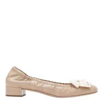 Prada Pumps, female, Beige, Size: 8 1/2 US With Heel Sand