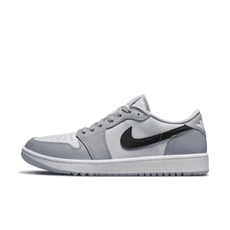 Nike Jordan Mens Air Jordan 1 Low G Golf Shoes in Grey | DD9315-002