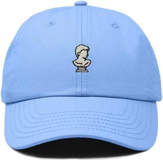 Dalix Sculpture Dad Cap in Light Blue at Nordstrom