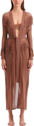 Moeva Itzel Cover Up Resortwear in Brown at Nordstrom, Size X-Small Eu