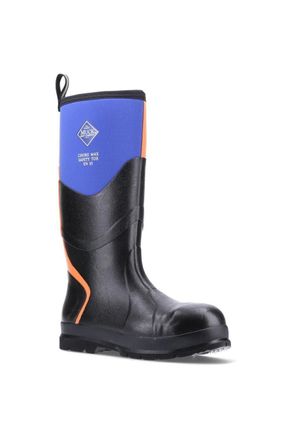 The Original Muck Boot Company Chore Max S5 Safety Wellington in Blue | Size: 10