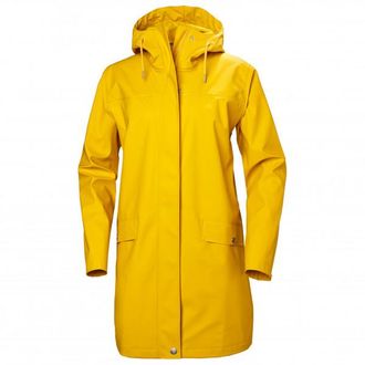 Helly Hansen Moss Rain Coat Mantel f&uuml;r Damen | gelb