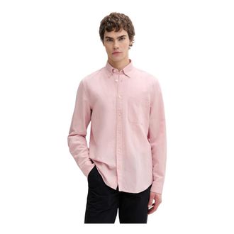 Marc O'Polo Casual Shirts - Heren - Casual Overhemden - Roze - M - Overhemden
