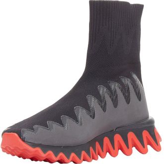 Christian Louboutin Mens Cotton Knit Rubber Sneaker (Authentic Pre-Loved)