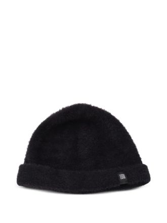 LGN Louis Gabriel Nouchi fluffy knit bonnet - men - Polyamide - One Size - Black