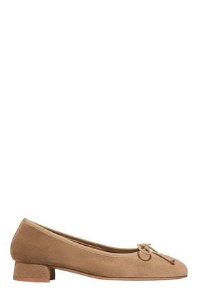 Margaux Eyewear The Ada Pumps in Biscotti Suede at Nordstrom, Size 37.5