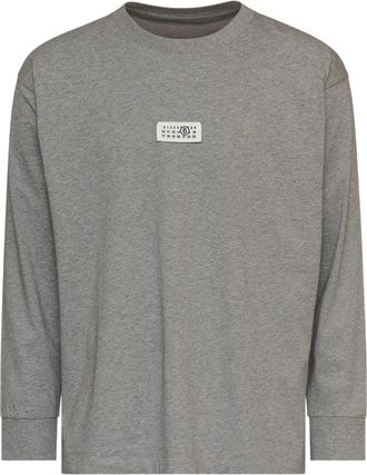 Maison Margiela Soft Patch Detail Cotton Jersey T-Shirt