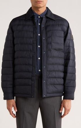 BOSS Lambizzo Quilted Jacket in Dark Blue at Nordstrom Rack, Size Xx-Large
