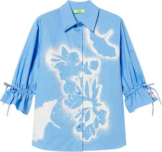 Twin-Set Camicia con stampa - Blu