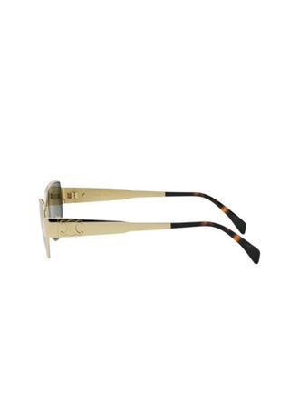 Celine CL40293U Metal Triomphe Sunglasses - Gold