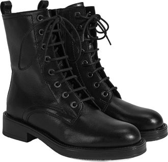 Desa Woman Boots - Textile Upper, Ankle-Length, Slip-On, Flat Heel, Breathable | Black - 36