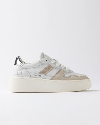 D.A.T.E. court platform vintage white