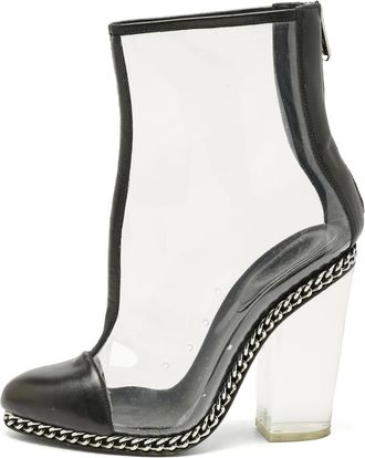 Balmain Stivaletti con tacco largo - Bianco