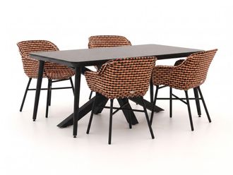 Hartman Hartman Delphine/Sophie Studio 170cm dining tuinset 5-delig