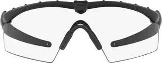 Oakley M Frame Strike 134mm Photochromic Irregular Shield Sunglasses in Black/clear at Nordstrom